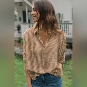 Neuflora Gingham Blouse
